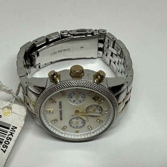 Michael Kors Ritz MK5057 Women\'s Silver Stainless Steel Analog Dial Watch NUL59 main image 2